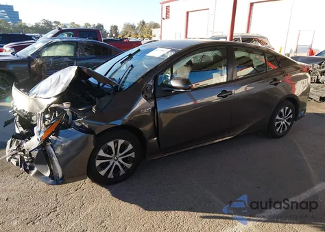 2021 Toyota Prius Prime Le из США, поврежденный, VIN JTDKAMFPXM3169531